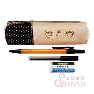 HC28筆帶+寫不斷自動鉛筆+筆蕊+橡皮擦