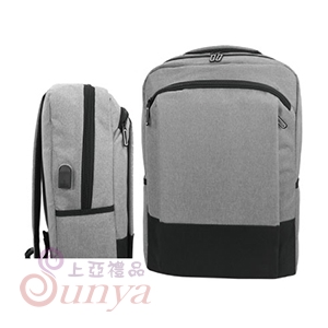 J-1811 經典灰雙肩背包