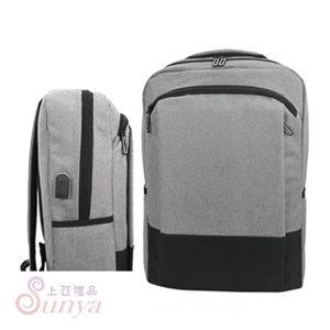 J-1811 經典灰雙肩背包