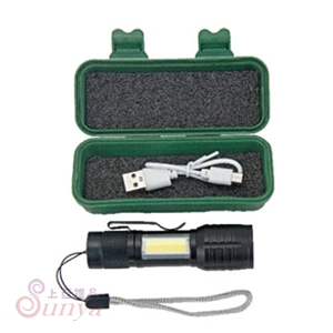 LED-102 鐵夾掛繩手電筒