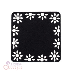 KC-004 燙花方形杯墊