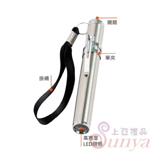 AK-06037按壓式迷你手電筒