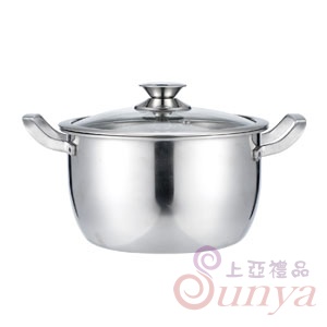 CI-2224B御膳不鏽鋼雙耳湯鍋