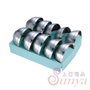 CI-100C不鏽鋼砂光碗組(10入)