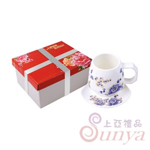 CI-11GA青花天燈咖啡杯盤組(1入)