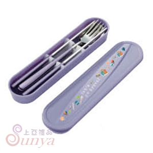 CI-003J炫彩隨行環保餐具組-紫
