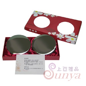 CI-202不銹鋼杯墊二入組