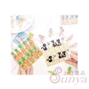 8X-AR10造型木夾10支一包