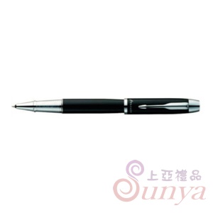01-1經典麗雅黑白金夾鋼珠筆