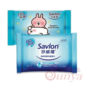 26-12沙威隆10片潔膚涼感抗菌紙巾