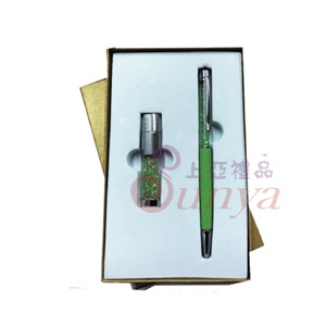 8G彩晶USB+筆(綠色)