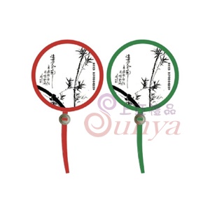 WJRW-02B 21公分口袋手挽扇(OPP袋)