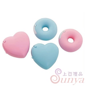 W1-10C甜甜圈-愛心隱形膠帶