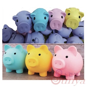 8X-V51塘膠小豬存錢筒