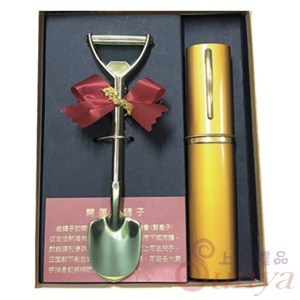 8X36A金筷金鏟子兩件禮盒