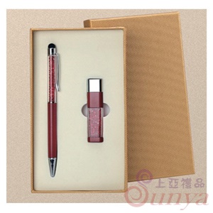 32G彩晶USB筆(紅)