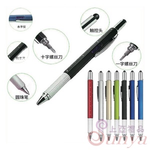 8X-6B六角多功能工具觸控原子筆