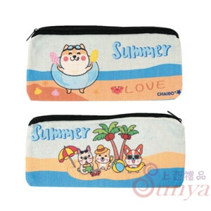 BAG-K04雙面彩印筆袋