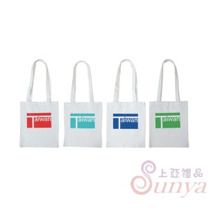 BAG-P文創台灣-白帆布袋