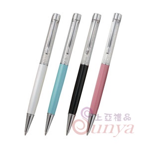 PP003平頭白鑽水鑽筆