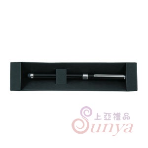 F021-1香檳黑觸控鋼珠筆抽屜盒