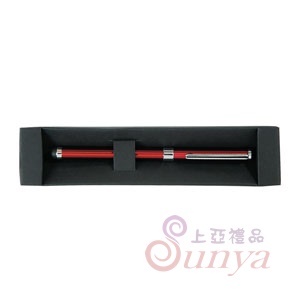 F021香檳紅觸控鋼珠筆抽屜盒
