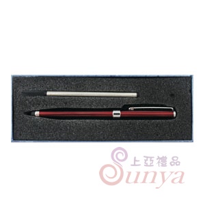 D049香檳紅觸控鋼珠筆