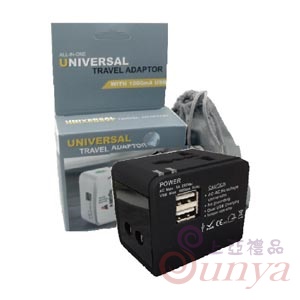 22V-9024A雙USB萬用插座