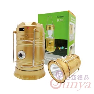 22V-9037B LED露營燈手電筒