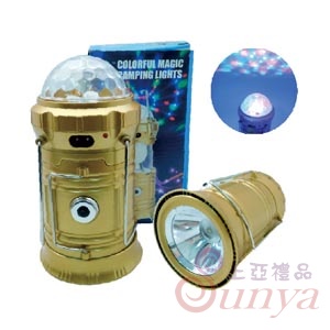 22V-9037G炫彩多功能露營燈
