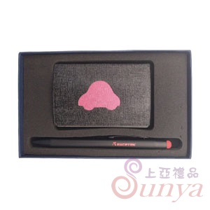 22V-6034A名片盒晶鑽筆