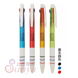 25V-1240 三線三色透明筆