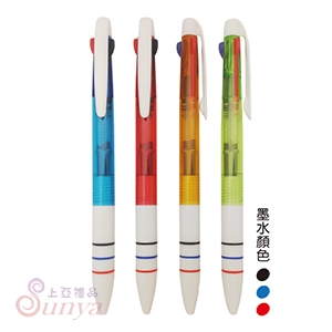 26V-1240 三線三色透明筆