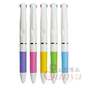 20V-1025D/F白桿粉彩三色筆