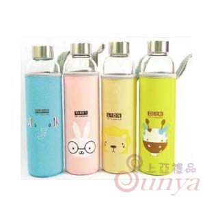 動物玻璃杯550ML