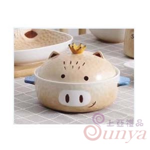 牛轉乾坤陶瓷泡麵碗