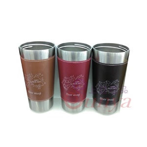 雙層啤酒杯500ML