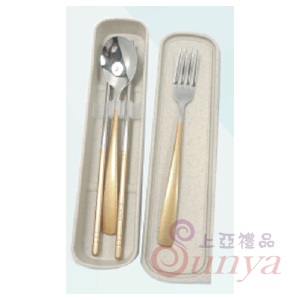 炫彩3件式304餐具組