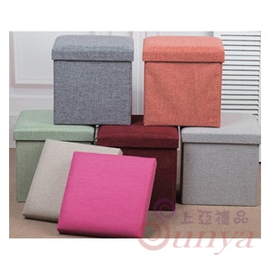 麻布收納椅40*25cm