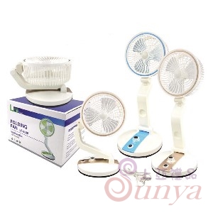 LR-2018摺疊多角度風扇LED燈