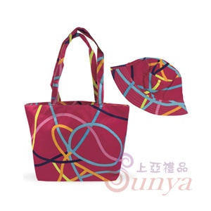 TH-073套裝休閒袋-紅