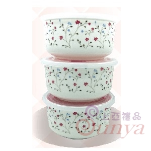 P038-2滿天星陶瓷碗3入(大×3)
