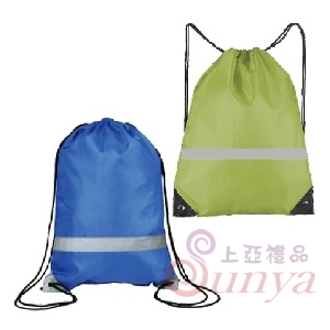 F022運動尼龍反光背袋