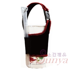 F068-1素色飲料杯套(可插吸管)