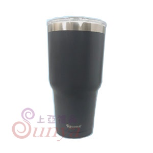 BA9003G不鏽鋼陶熹真空酷冰杯900ML 噴塑灰