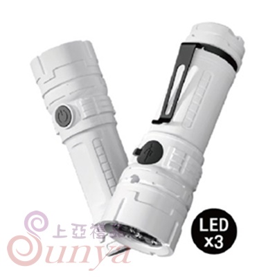 E091 強光可夾式迷你手電筒