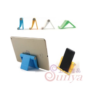 E075簡易摺疊手機支架(混色)