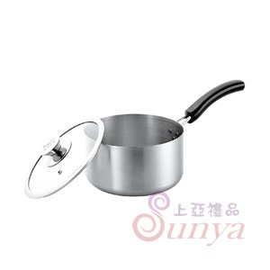 W020不鏽鋼深形單柄鍋20CM