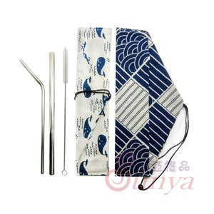 A100-1 304和風棉麻吸管組