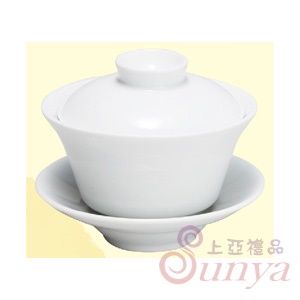 2523雪白三件式茶杯(小)